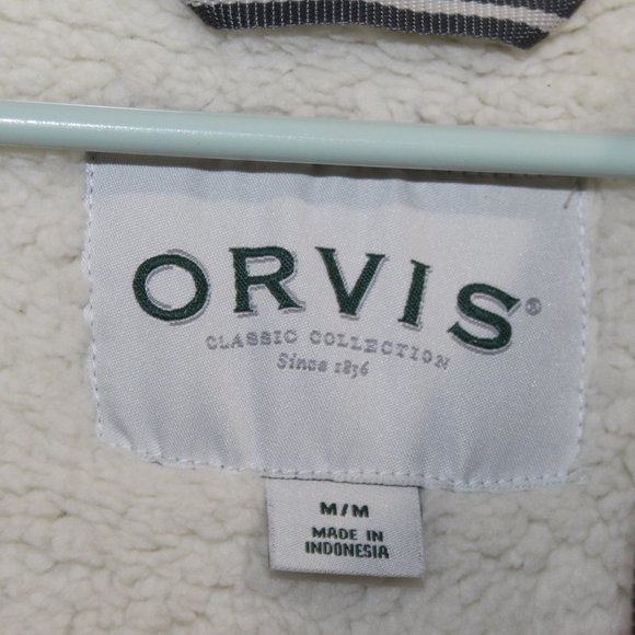 Orvis Men's size M Quarter Zip Sweater - Picture 7 of 8